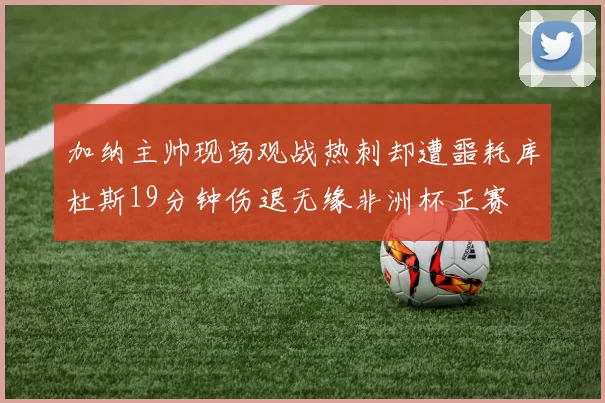 加纳主帅现场观战热刺却遭噩耗库杜斯19分钟伤退无缘非洲杯正赛